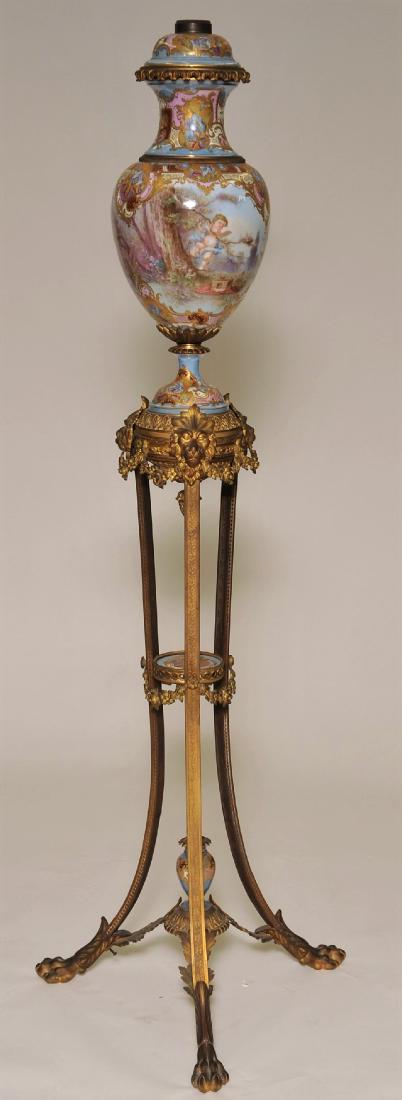 Fine quality late 19th century Sevres style porcelain (1 of 13)