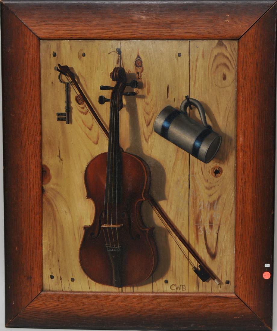 19th century American School Tromp L'oile still life (1 of 9)