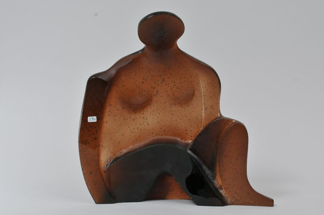 Contemporary Daum glass limited edition sculpture. Pate (1 of 7)
