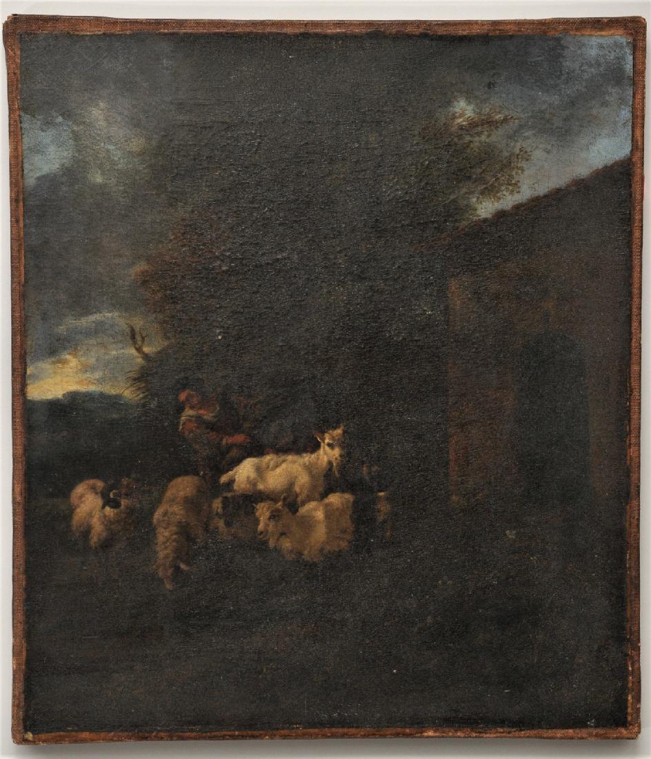 18th century Old Master landscape painting. (1 of 9)