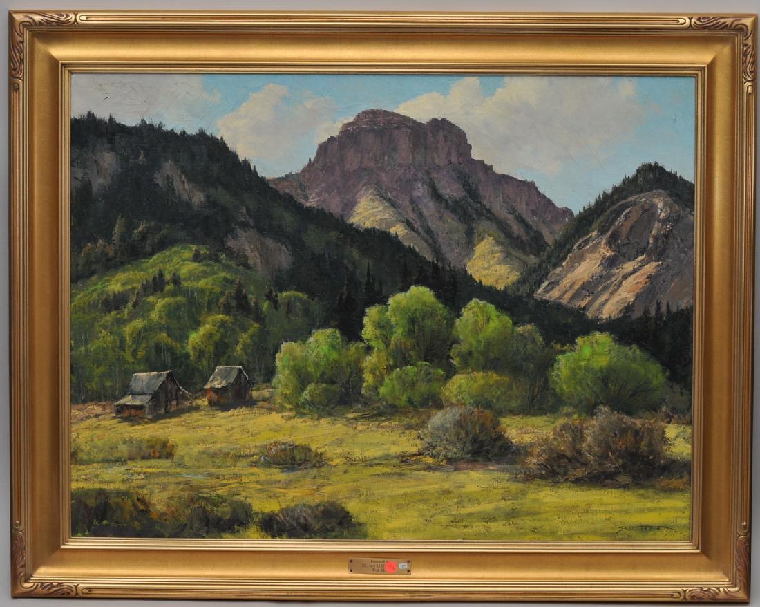 Bill Freeman. "Spring Green in Blanco Basin Colorado". (1 of 12)