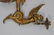 Pair of late 19th century gilt bronze original gas - 4