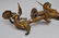 Pair of late 19th century gilt bronze original gas - 7