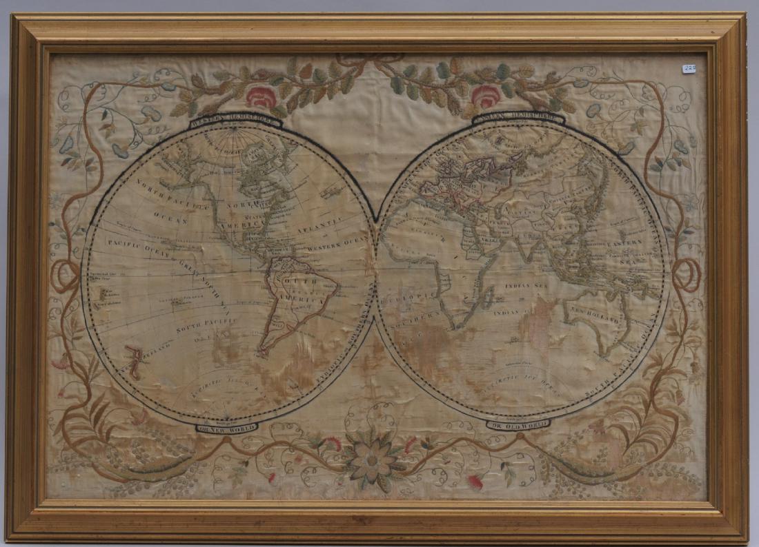 Early 19th century School Girl Embroidery of Old (1 of 11)