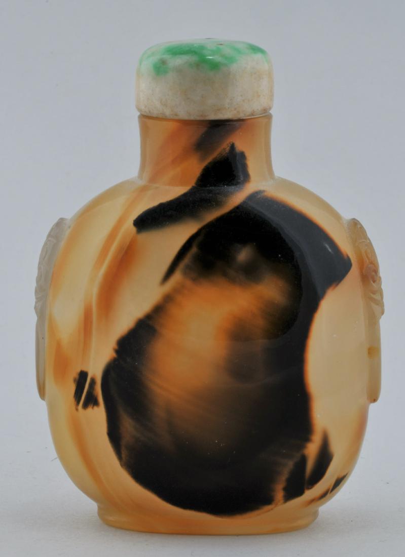 Agate Snuff bottle. China. 19th century. Extremely well (1 of 6)