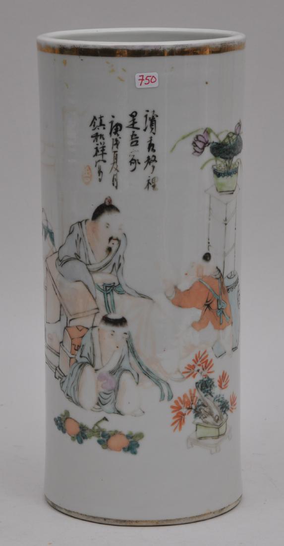 Porcelain hat stand. China. Early 20th century. (1 of 8)