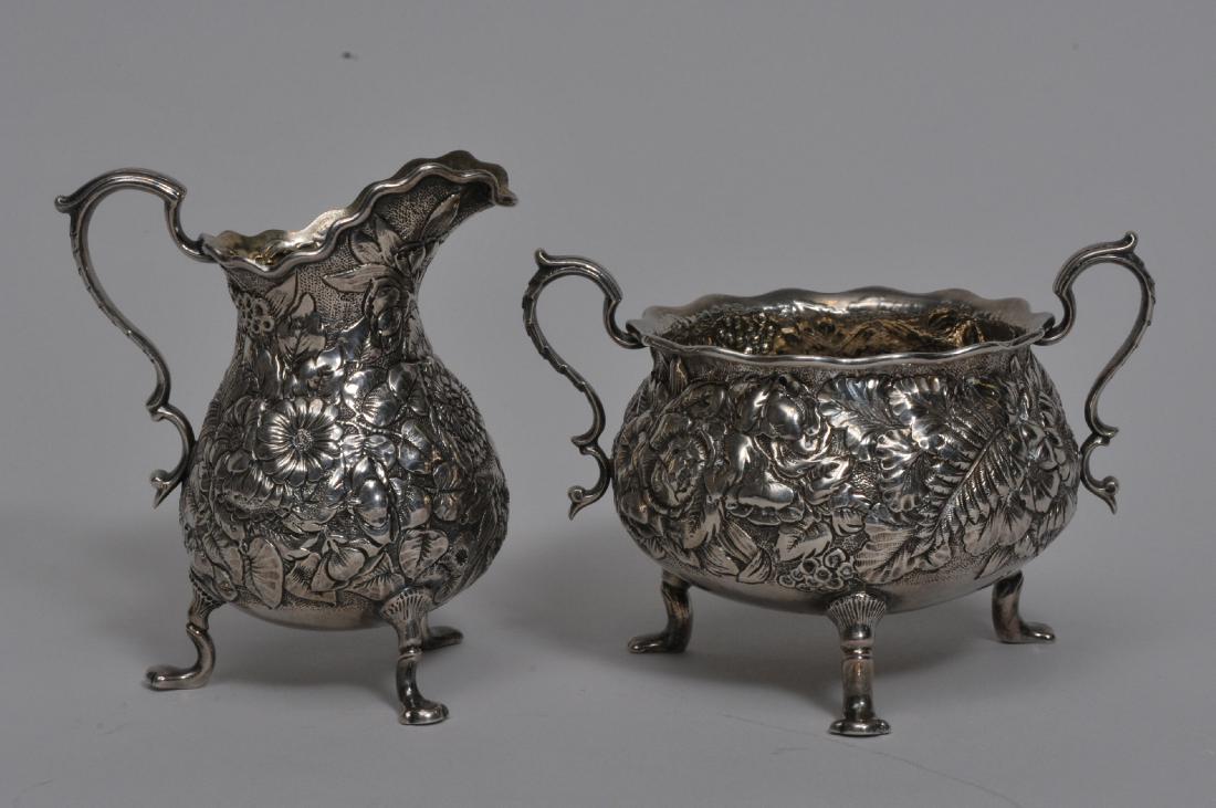 Tiffany & Co. Makers Sterling silver all-over floral (1 of 8)