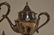 Sterling silver five piece teaset. Tall teapot- 11" - 4