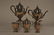 Sterling silver five piece teaset. Tall teapot- 11" - 6