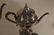 Sterling silver five piece teaset. Tall teapot- 11" - 7