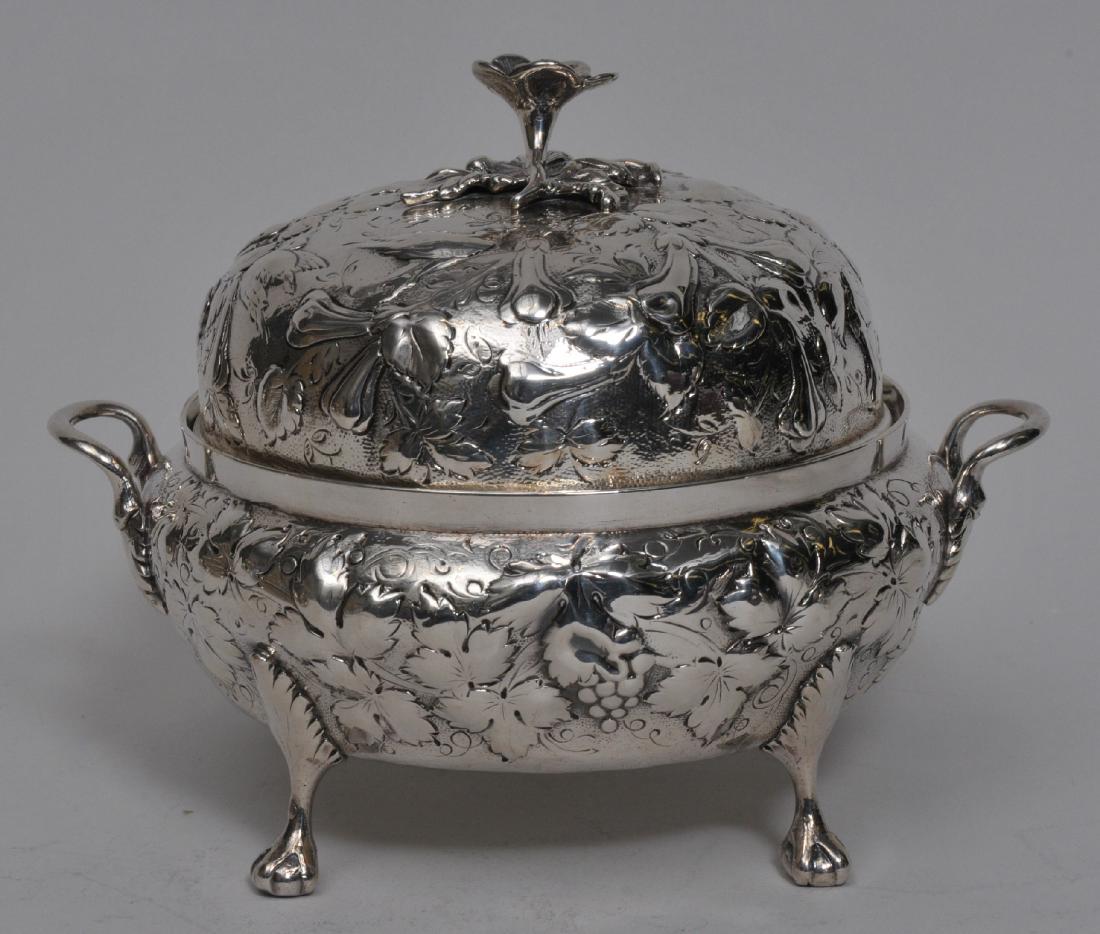 S. Kirk & Son. 11 oz. mark. Sterling silver round dome (1 of 8)