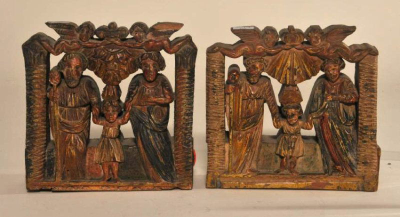 Pair of 18th/19th century Architectural wood carvings (1 of 7)