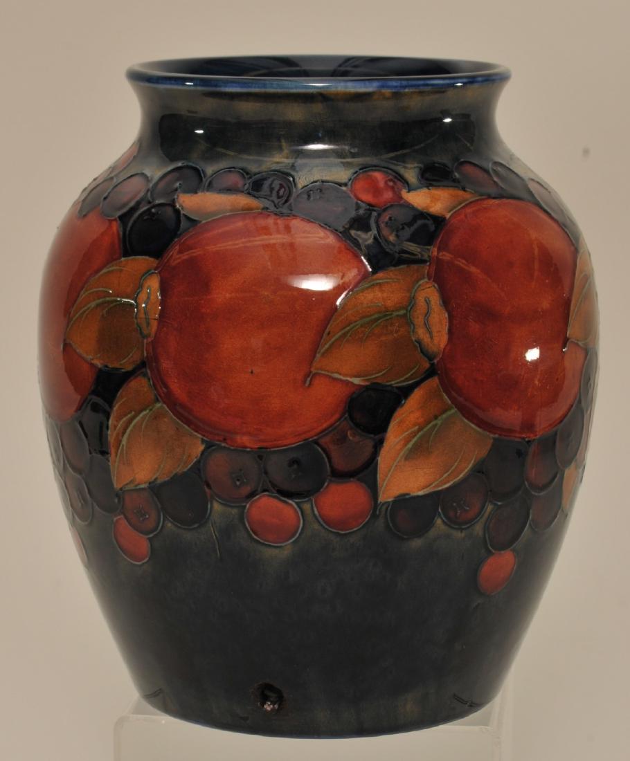 Moorcroft Pottery blue ground fruit decorated large (1 of 7)
