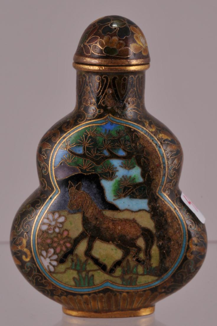 19th/20th century Chinese Cloisonne "Ching Tai" marked (1 of 5)