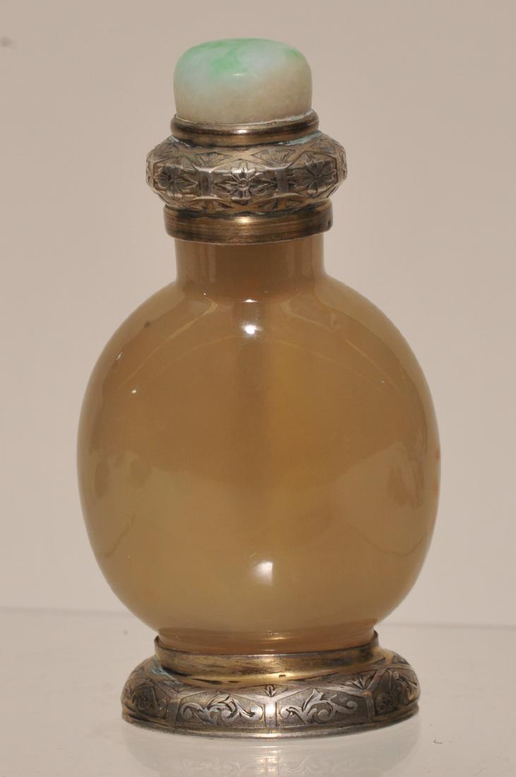 Agate Snuff bottle. China. 19th century. European (1 of 6)