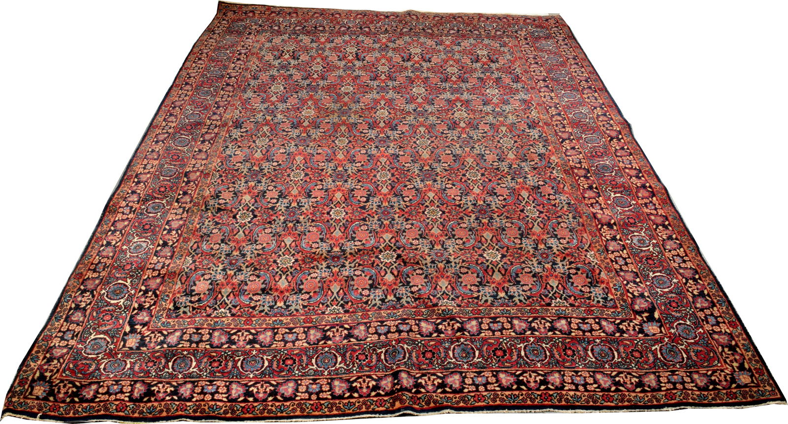 Hand-Knotted Persian Kazvin Wool Rug (1 of 6)