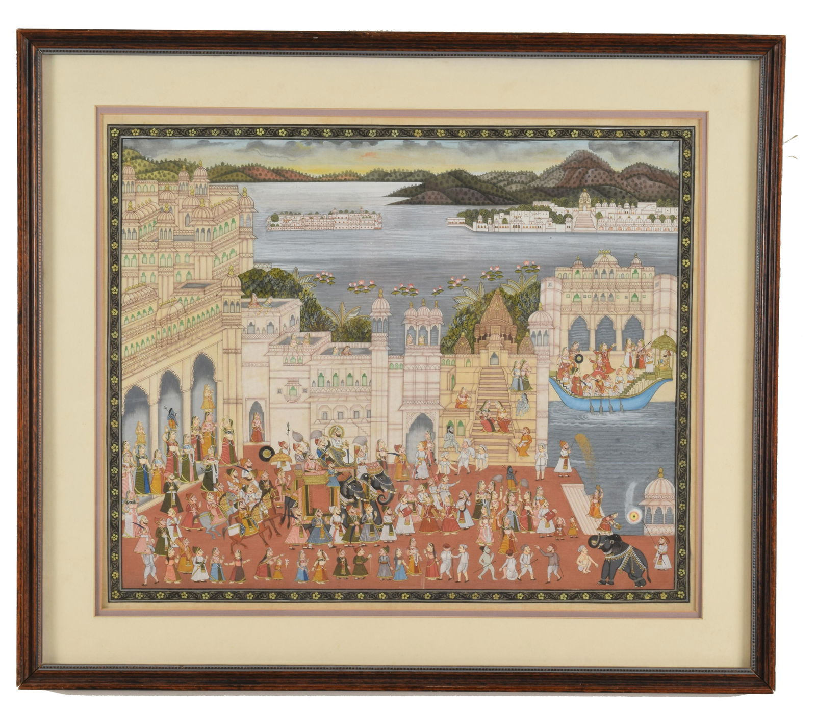 Indo-Persian Mid-20th Century Watercolor (1 of 5)