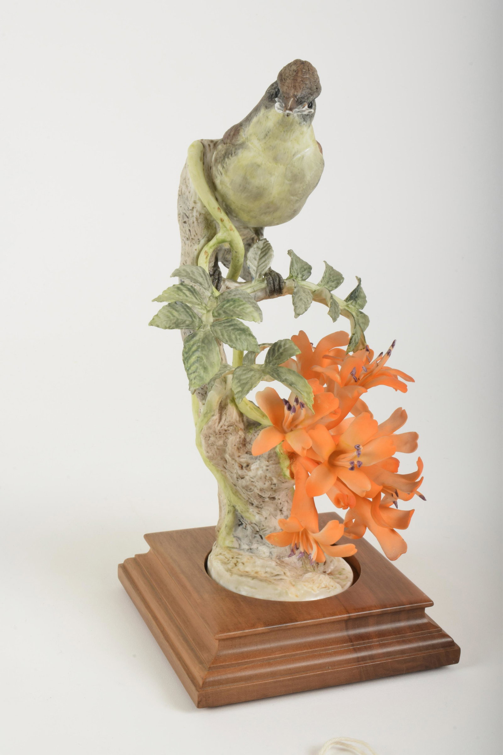 Dorothy Doughty for Royal Worcester "Phoebe Mother with: Dorothy Doughty for Royal Worcester. Bone China "Phoebe Mother with Flame Vine," made in England. Approximately 10" high and 6" at widest point. With box. No obvious signs of signs of damage.