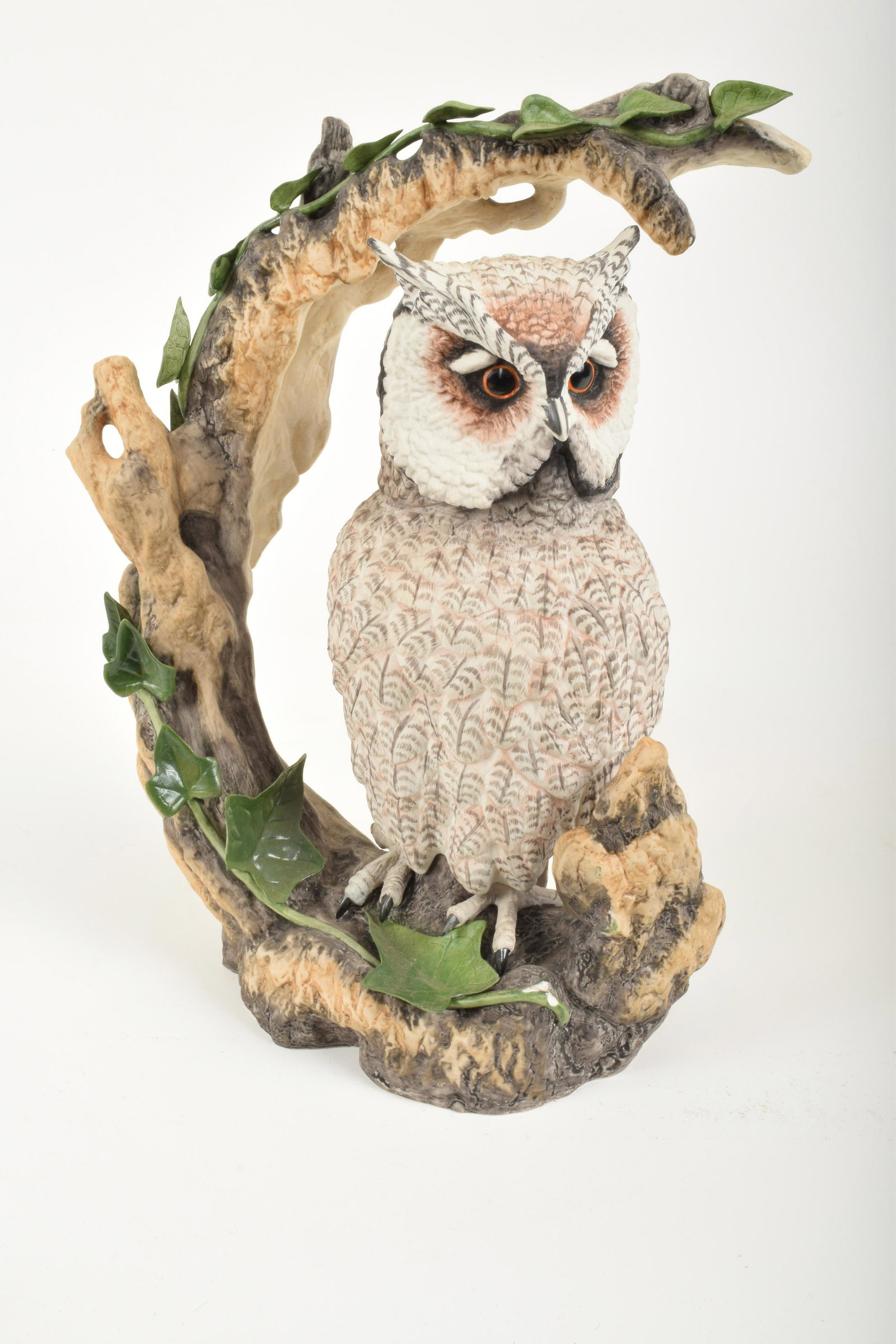 Boehm Porcelain "White Faced Scops Owl" (1 of 8)