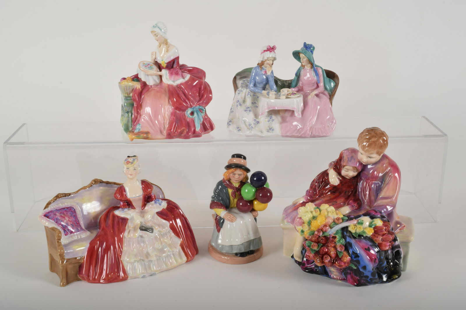 Five Royal Doulton Figurines (1 of 9)