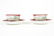 Pair of Porcelain Cups and Saucers - 5