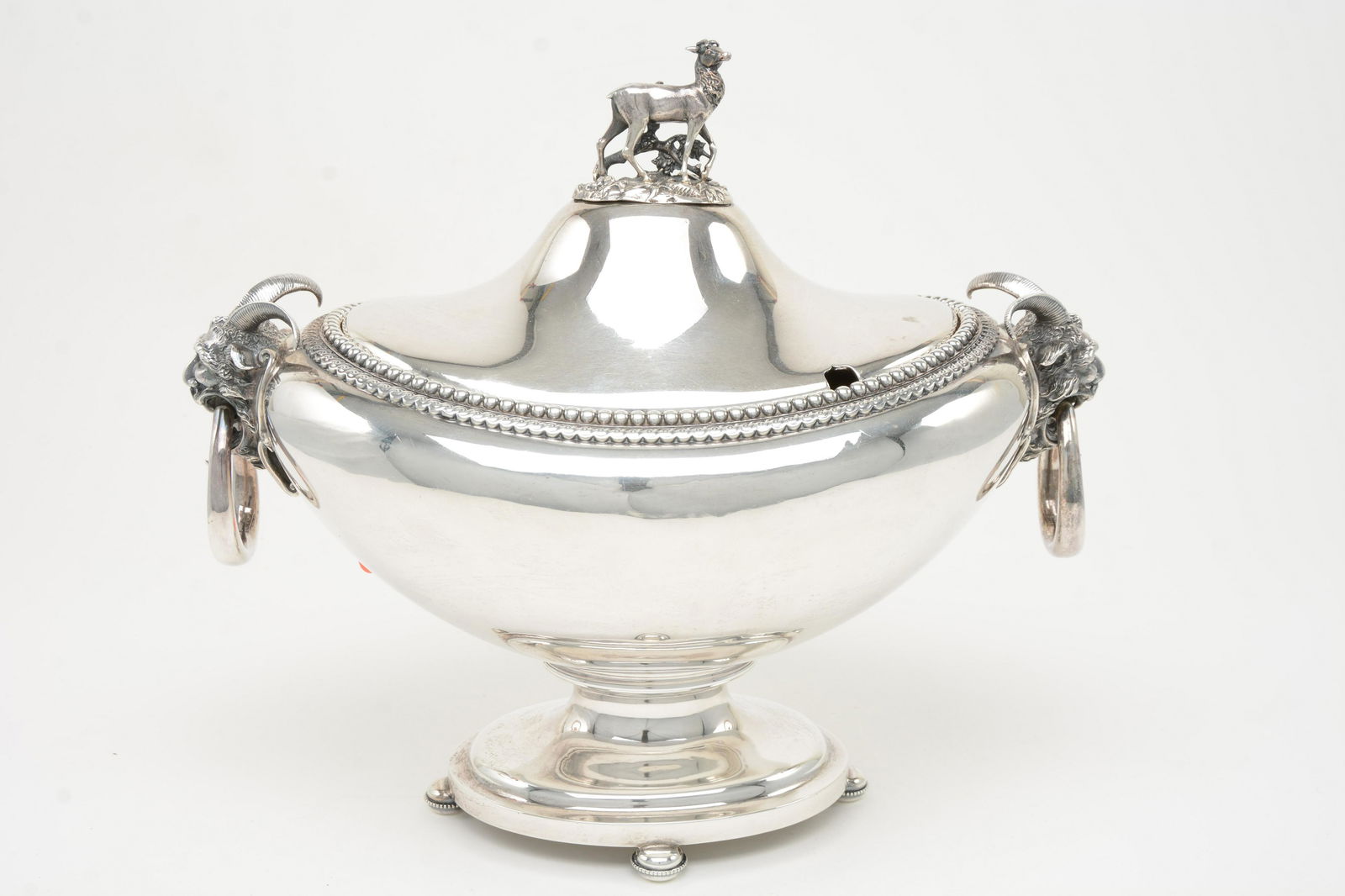 Gorham Sterling Silver Large Covered Tureen (1 of 13)