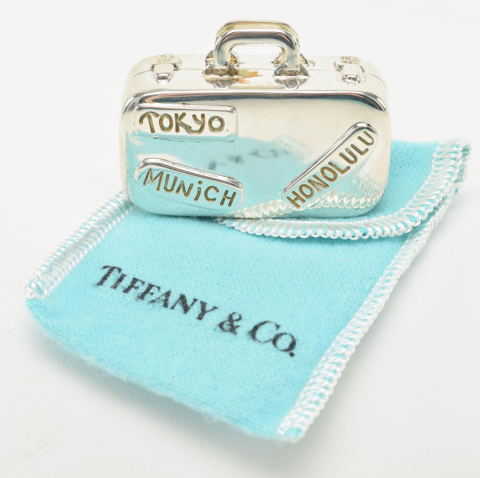tiffany and co suitcase