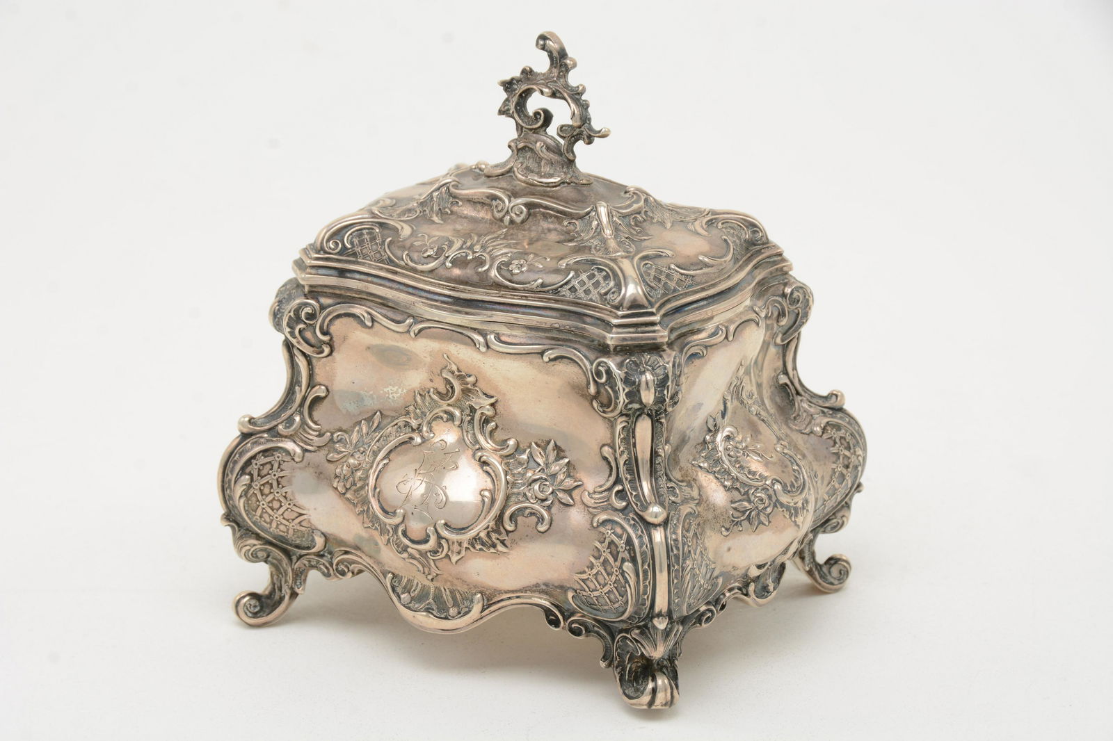 19th Century Russian Silver Casket-Spice Box (1 of 14)