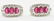 18K White Gold, Diamond and Ruby Huggie Earrings - 3