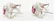 18K White Gold, Diamond and Ruby Huggie Earrings - 4