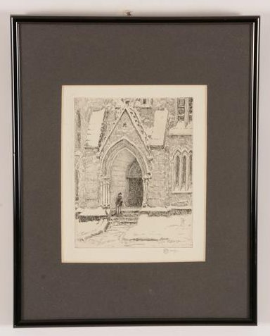 Childe Hassam American Etching (1 of 5)