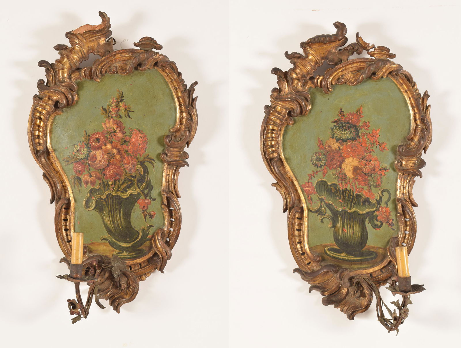 18th/19th Century Italian  Rococo Wall Sconces (1 of 18)