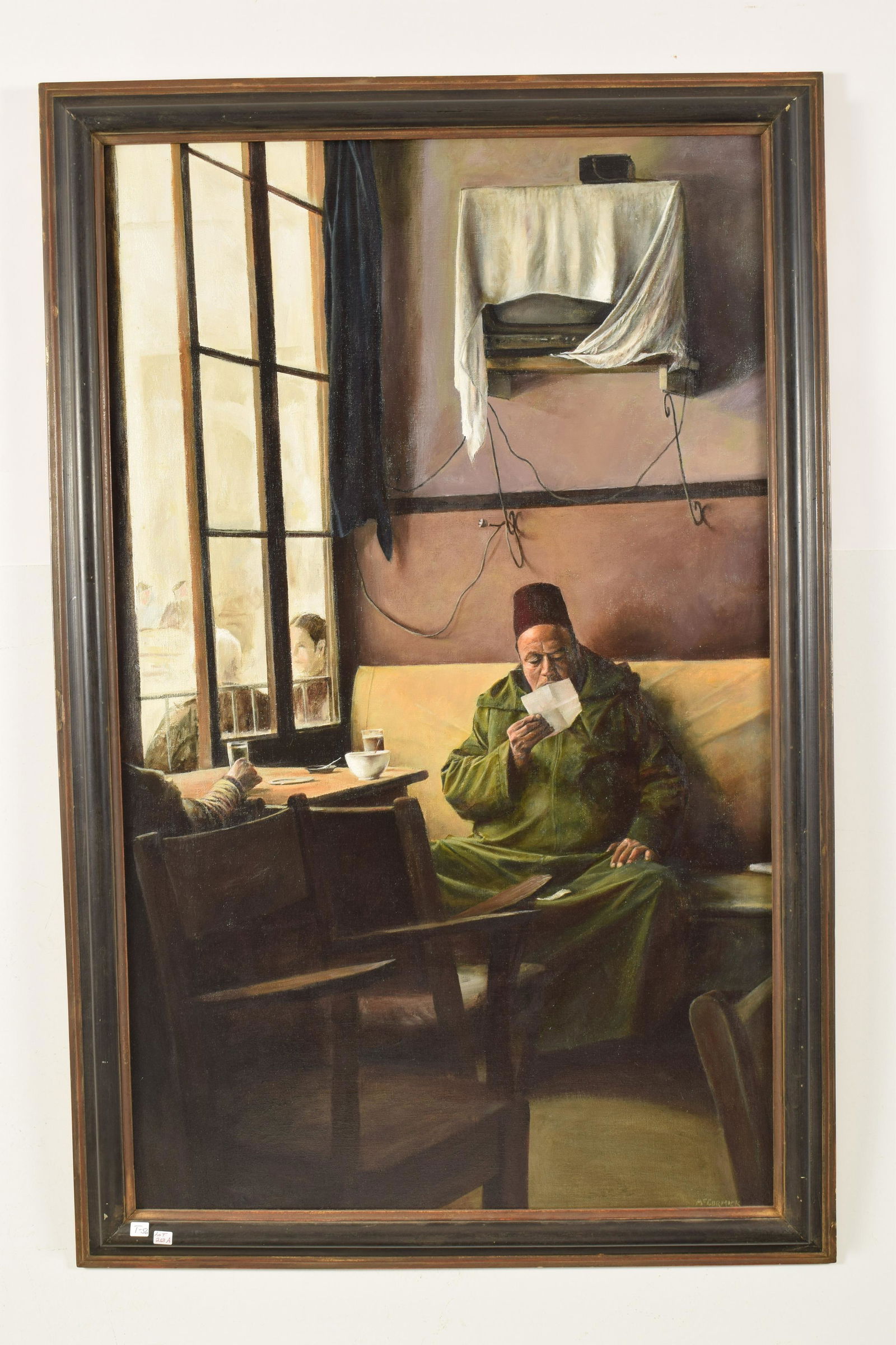 Harry McCormick Orientalist Café Scene Painting (1 of 15)