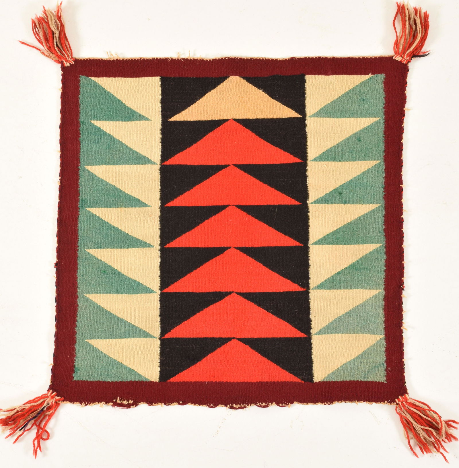 19th/20th Century Small Navajo Wool Weaving (1 of 7)