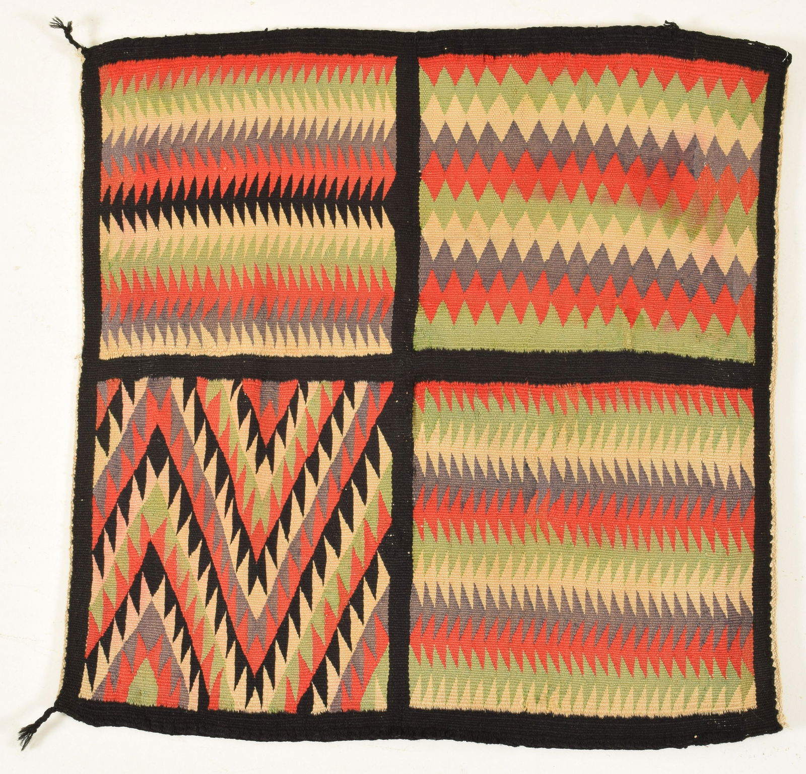 Navajo Rug Sample Weaving, 19th/20th Century (1 of 8)