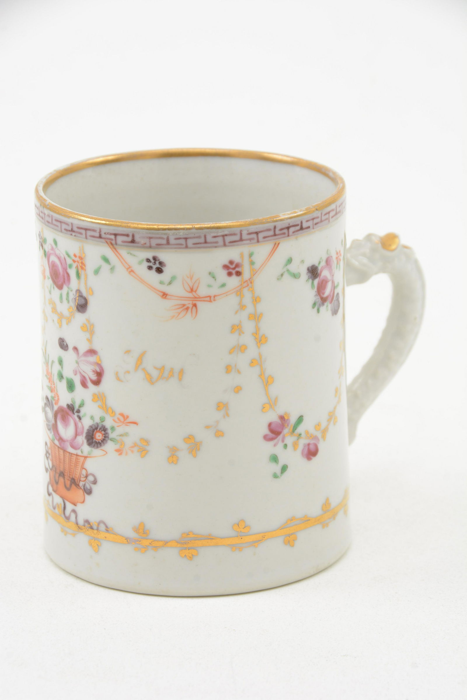 Chinese Export Porcelain Cup, ca. 1789 (1 of 12)