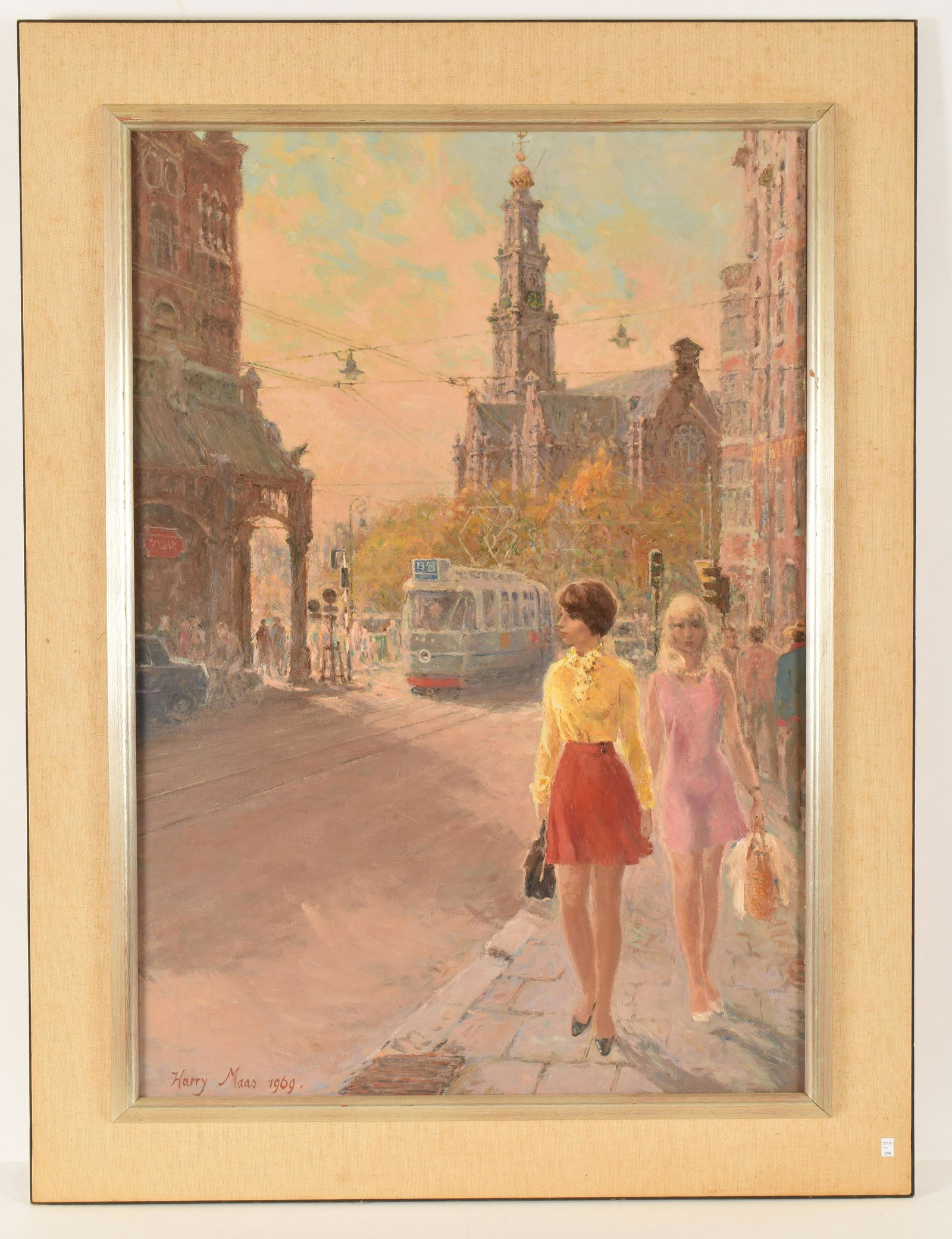 Harry Maas Painting "Amsterdam Westertoren" (1 of 12)