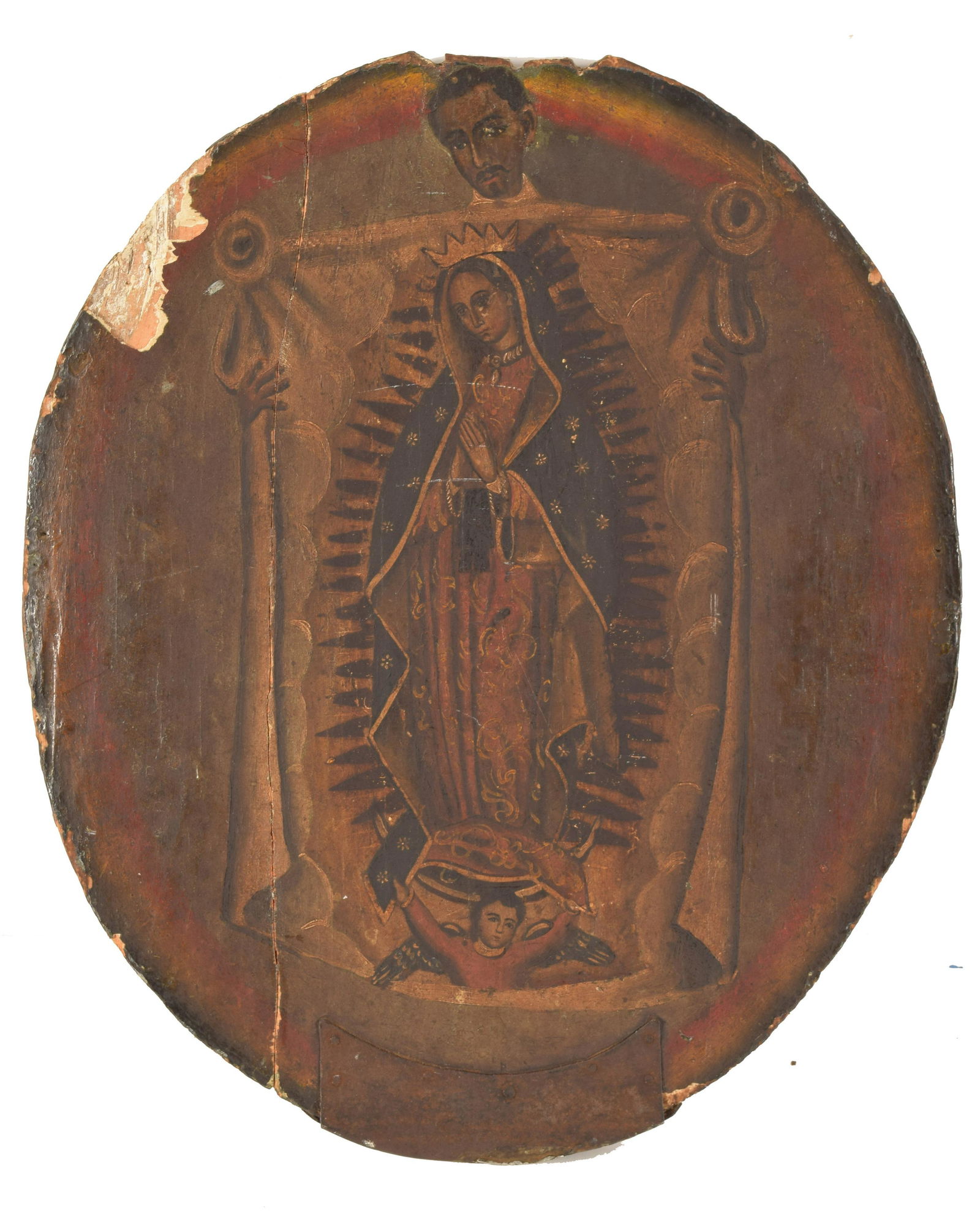 Early 19th C. Colonial Latin America Painting (1 of 10)