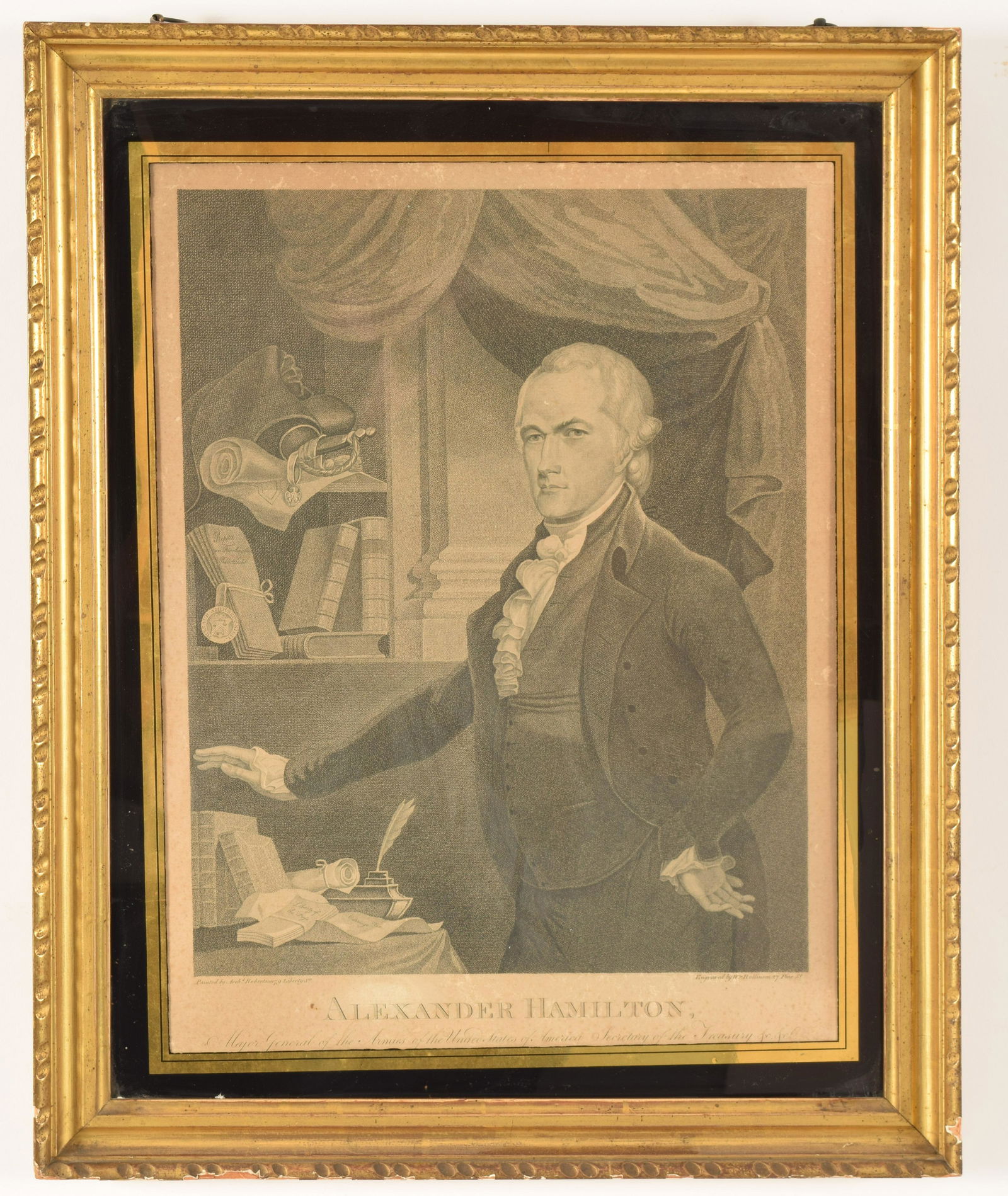Wm. Rollinson Engraving "Alexander Hamilton" (1 of 10)
