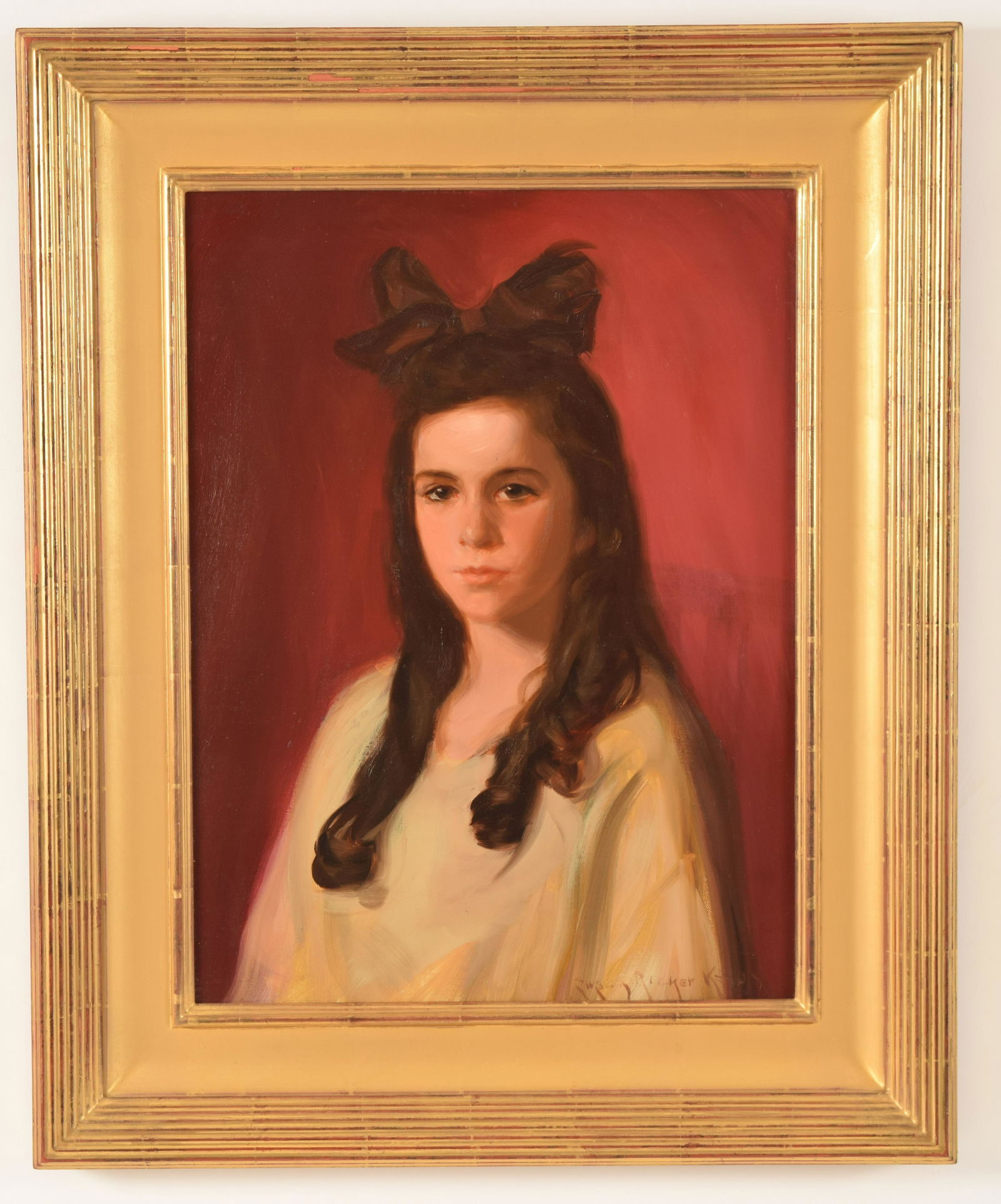 Susan Ricker Knox American Portrait of Young Girl (1 of 7)