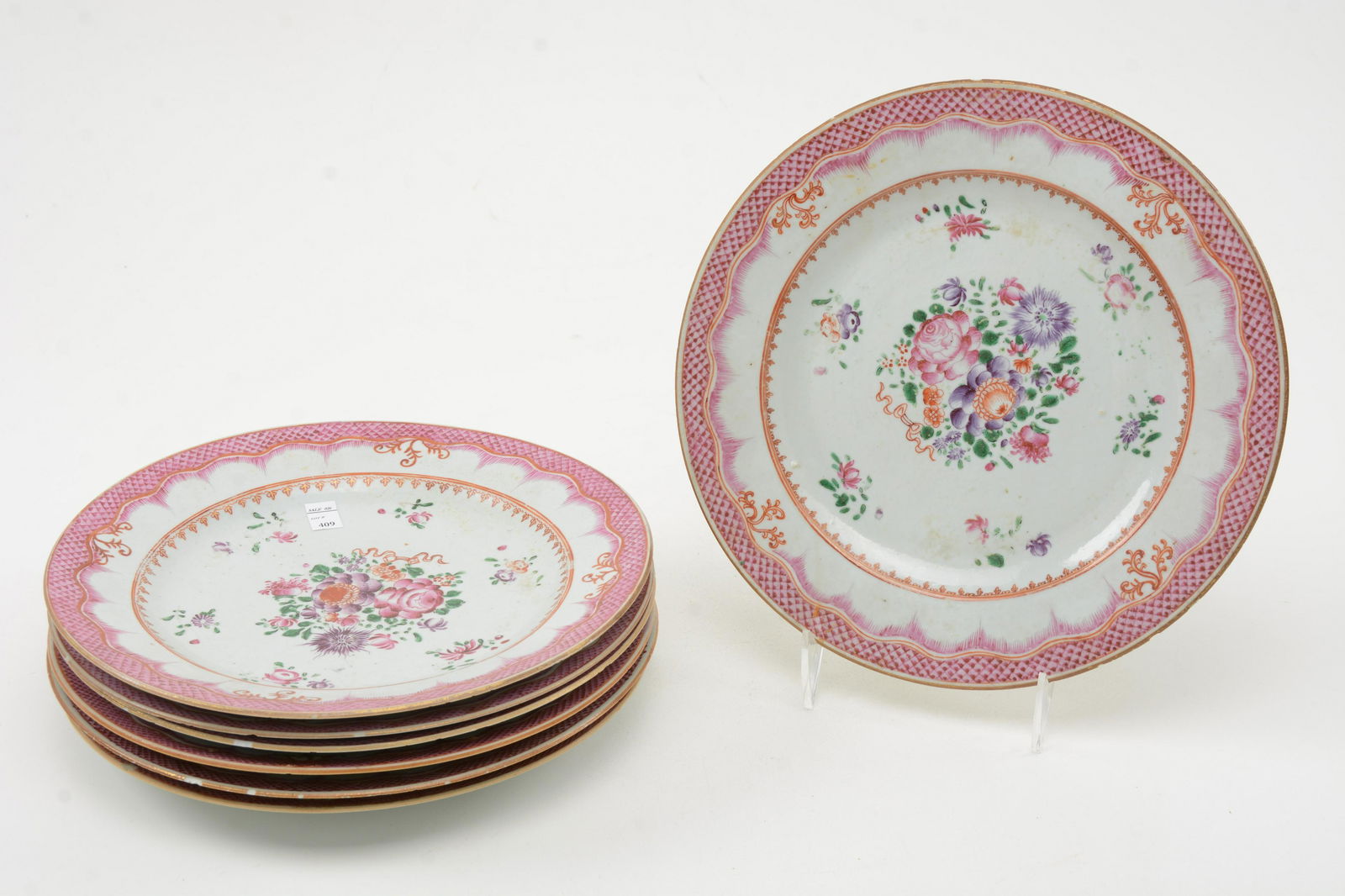 18th Century Chinese Export Porcelain Plates (1 of 17)