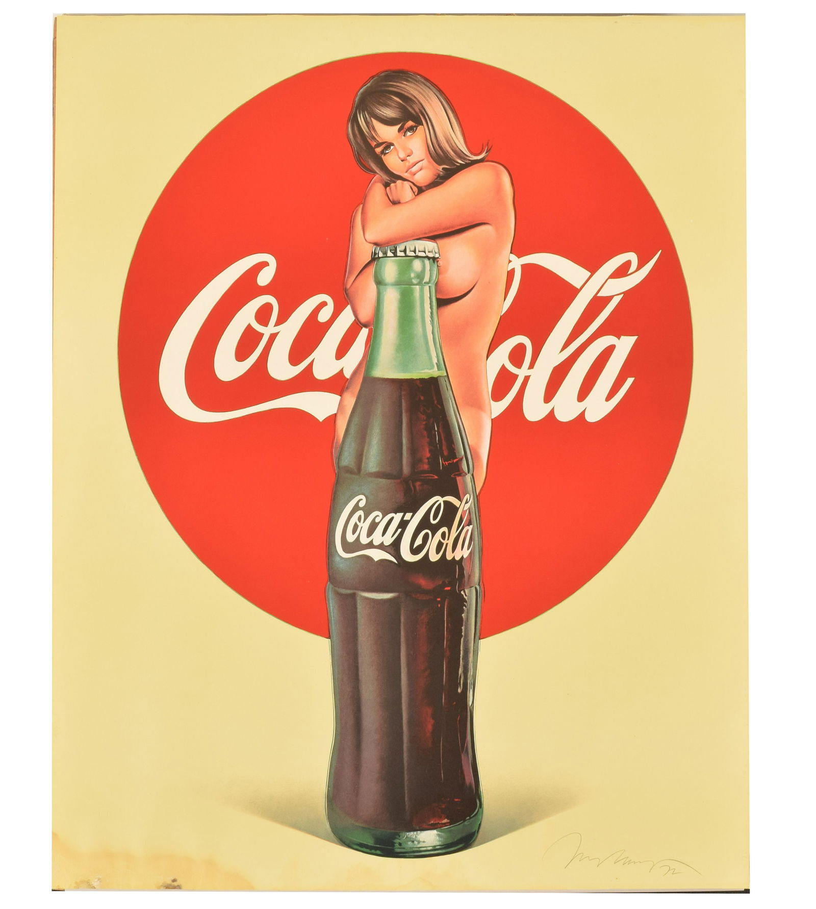 Mel Ramos Lithograph "Lola Cola" (1 of 6)