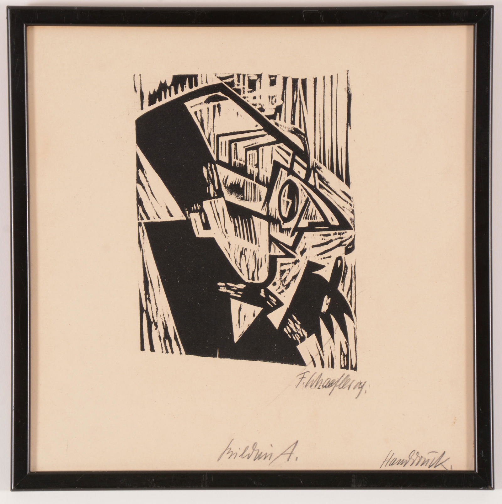 German Experssionist Woodblock (1 of 12)