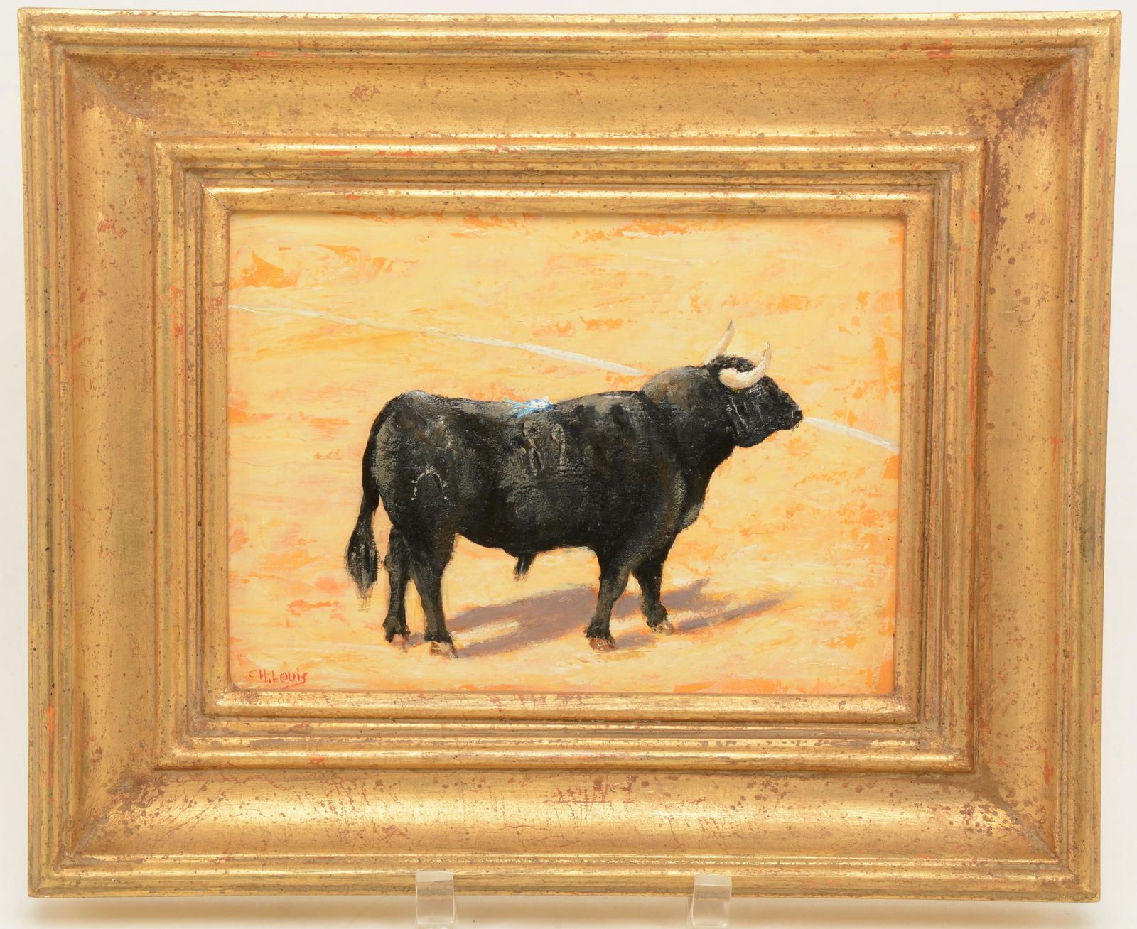 C. H. Louis. Portrait of bull. Toro de Pablo (1 of 6)