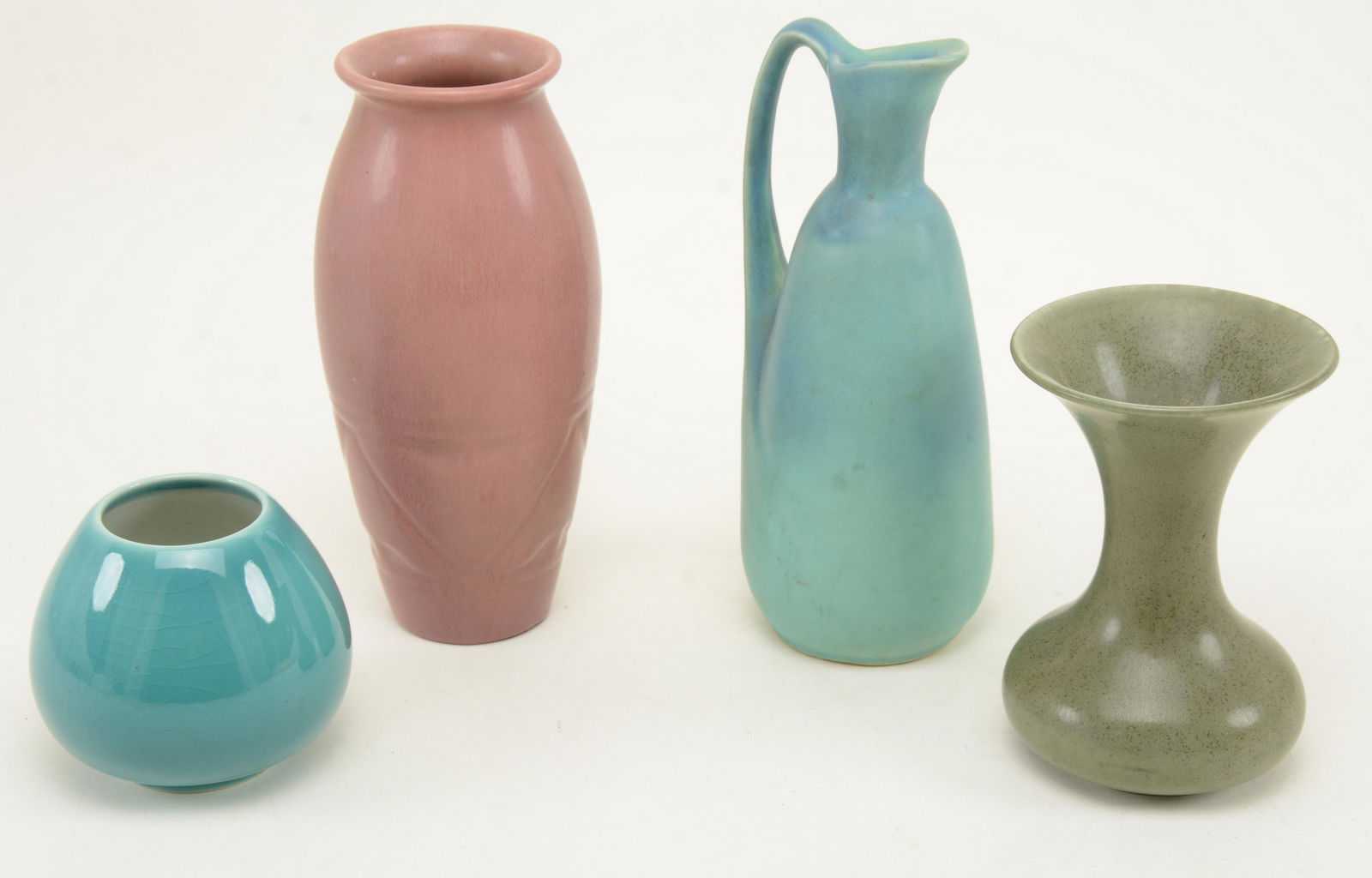 Rookwood and Van Briggle art pottery. 3 early to mid 20 (1 of 9)