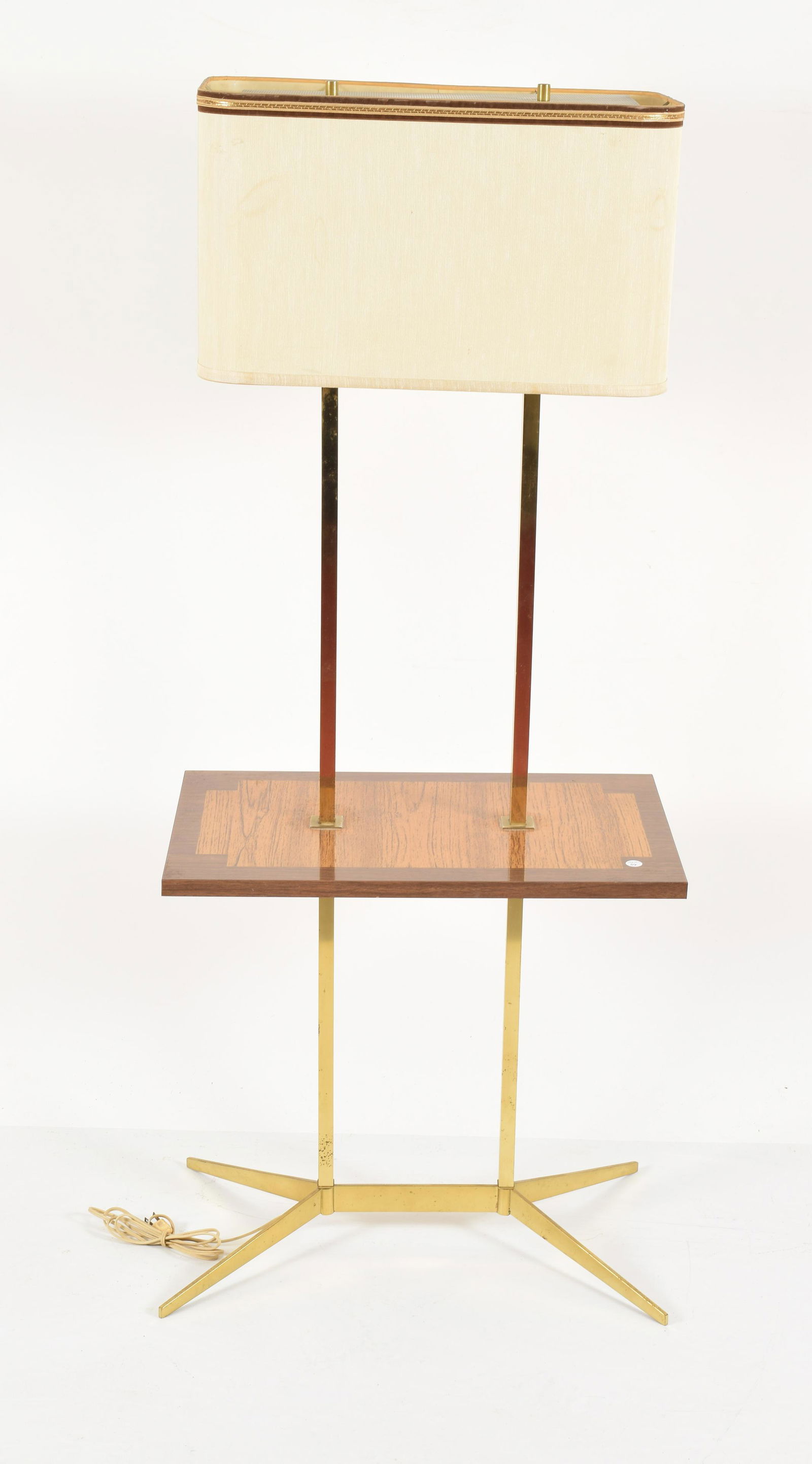 Karlit Vintage Mid-Century-Modern Brass Floor Lamp (1 of 8)