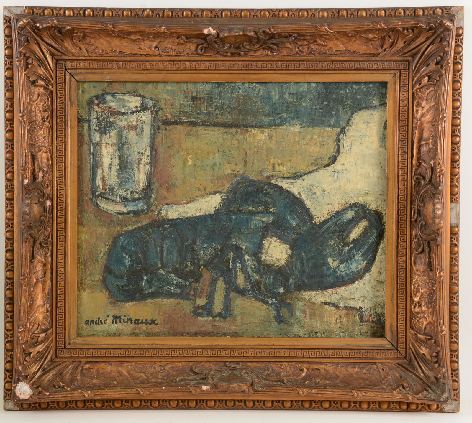 Andre Minaux. French. 20 th  century. Still life (1 of 7)