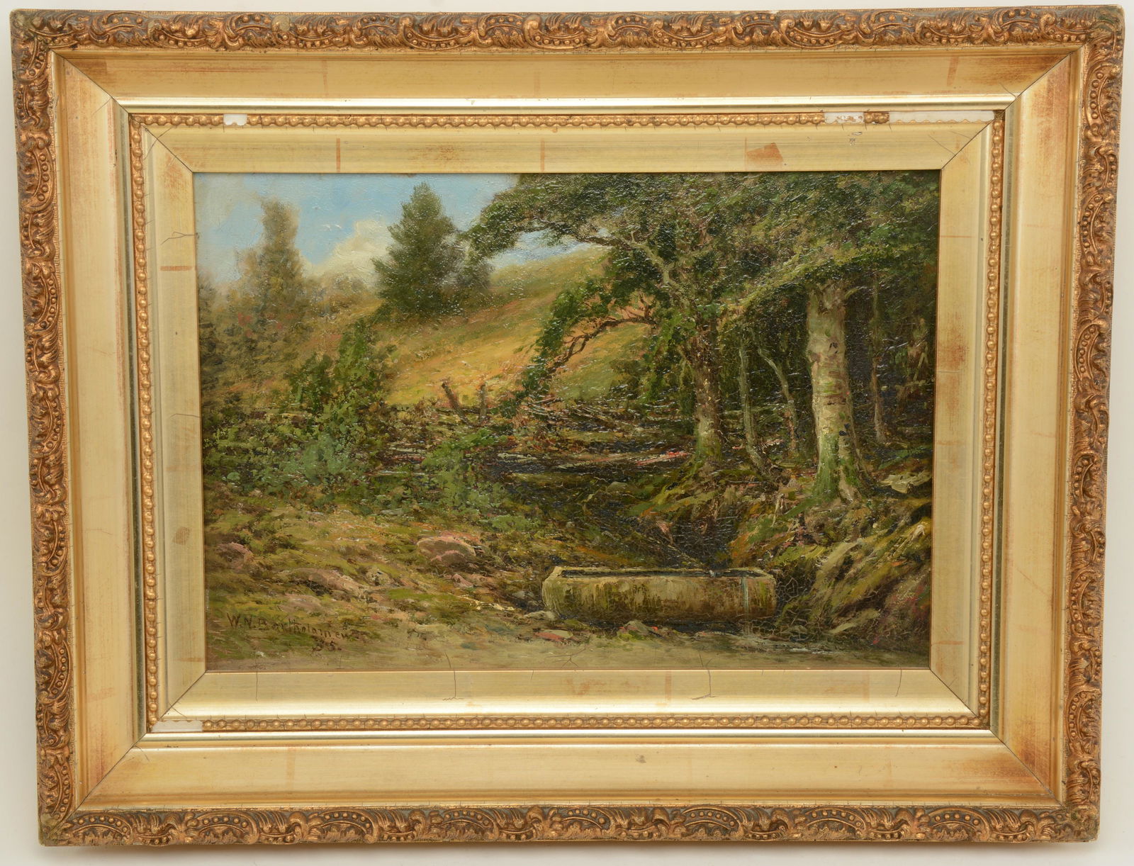 William Newton Bartholomew. American Woodland scene (1 of 5)