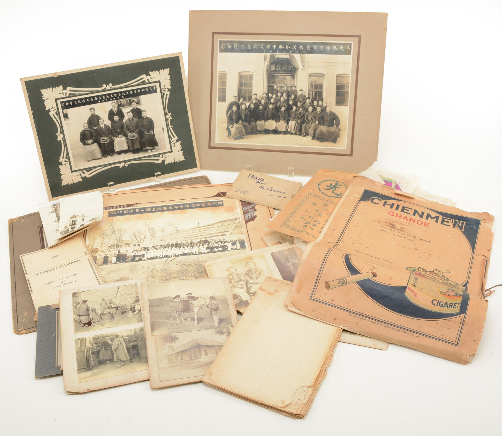 American Baptist missionary in China ephemera lot. (1 of 16)