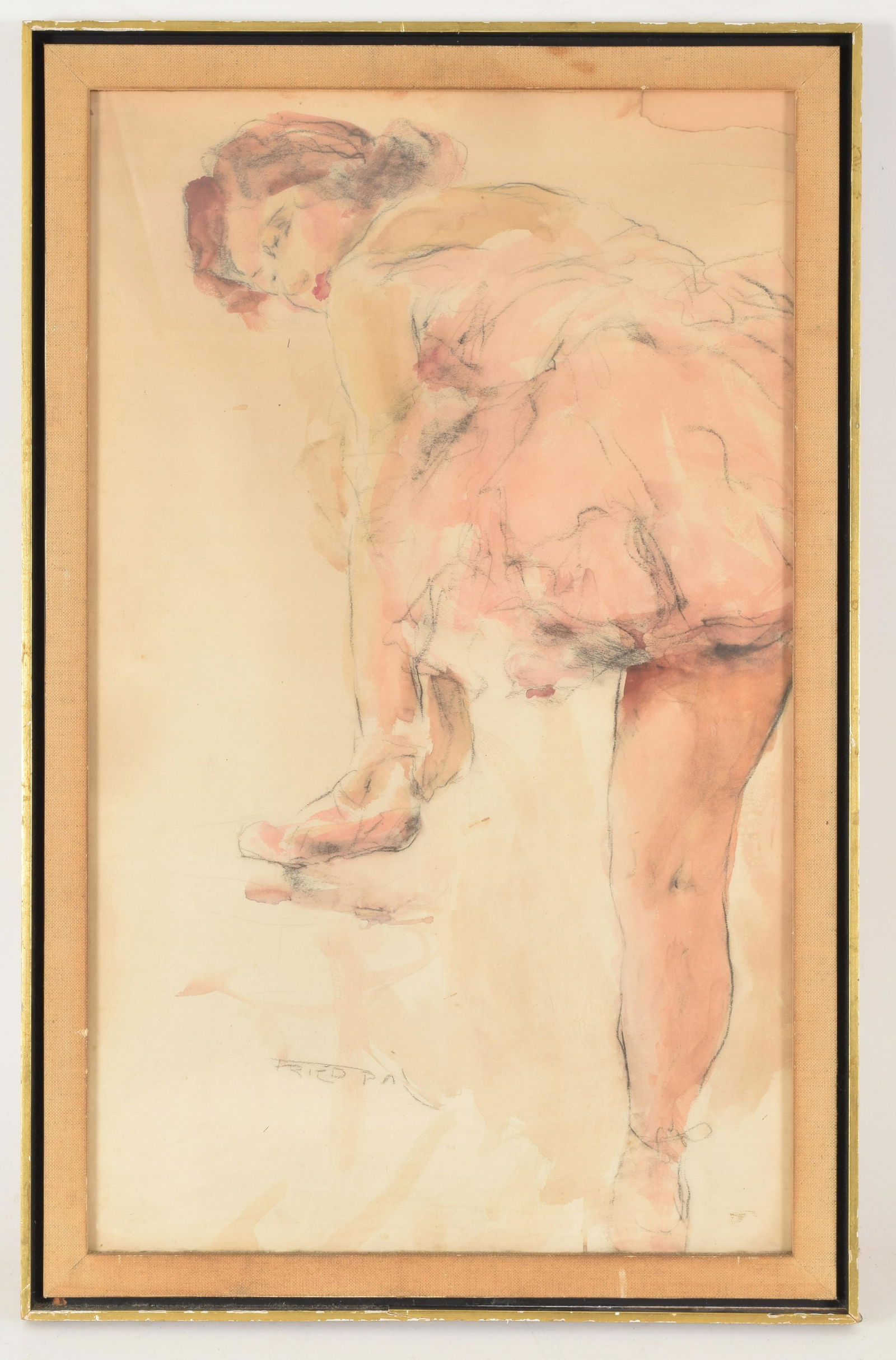 Fried Pal. Hungarian/American. Portrait of a dancer (1 of 7)